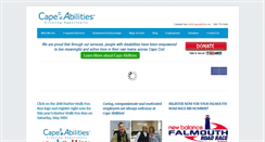 Desktop Screenshot of capeabilities.org